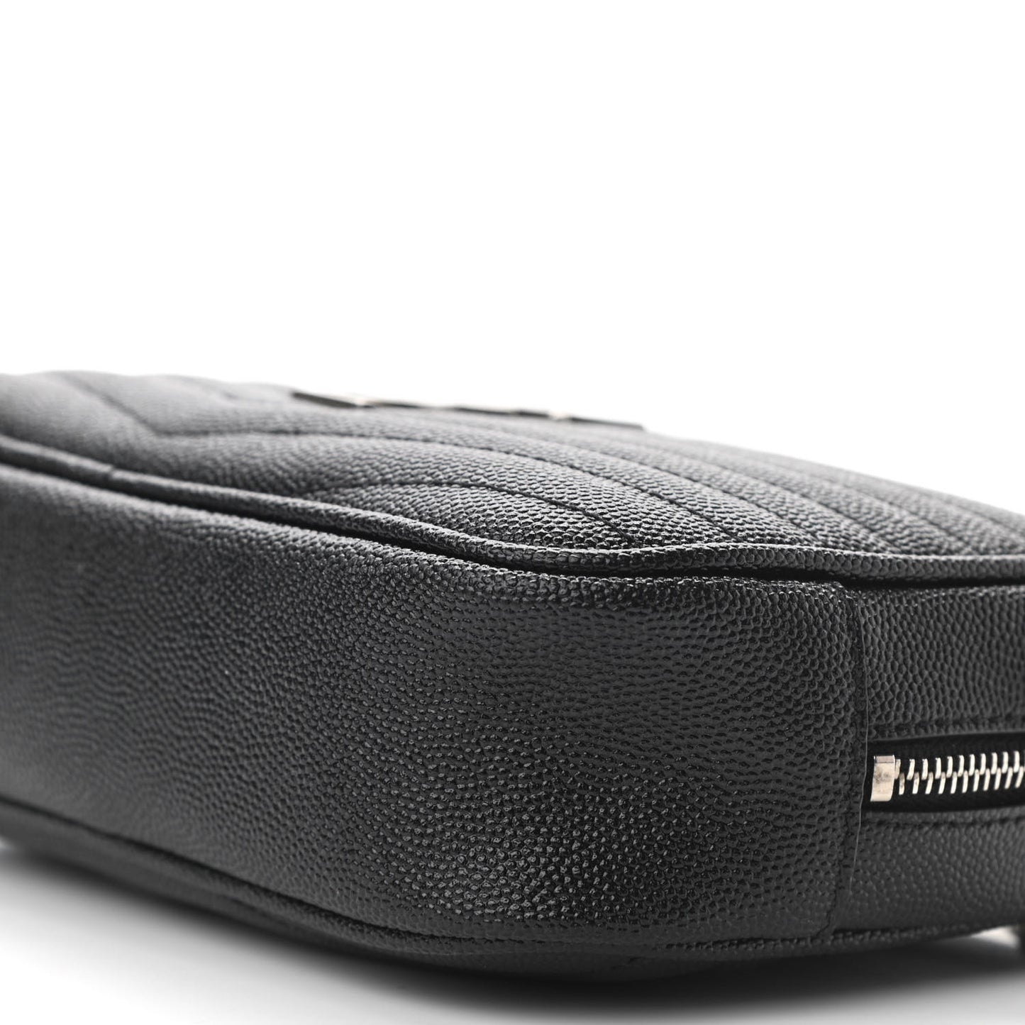 Grain De Poudre Matelasse Monogram Mini Lou Camera Bag Black