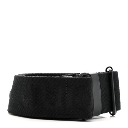 Louis Vuitton Jacquard Canvas Keepall Bandouliere Adjustable Shoulder Strap Black 2 of 3