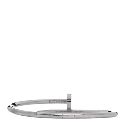 Cartier 18K White Gold Juste Un Clou Bracelet 19 3 of 4