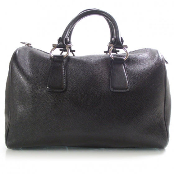 SALVATOREFERRAGAMOLeatherIsabelDoctorBagBlack