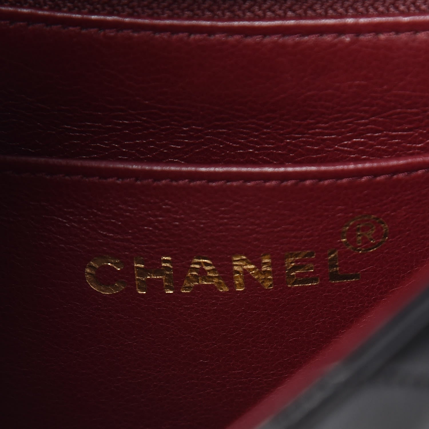 Chanel Lambskin Quilted Mini Square Flap Black 8 of 10