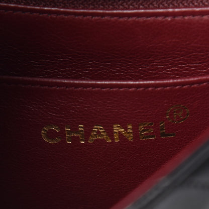 Chanel Lambskin Quilted Mini Square Flap Black 8 of 10