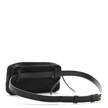 Prada Nylon Saffiano Belt Bag Black 3 of 9