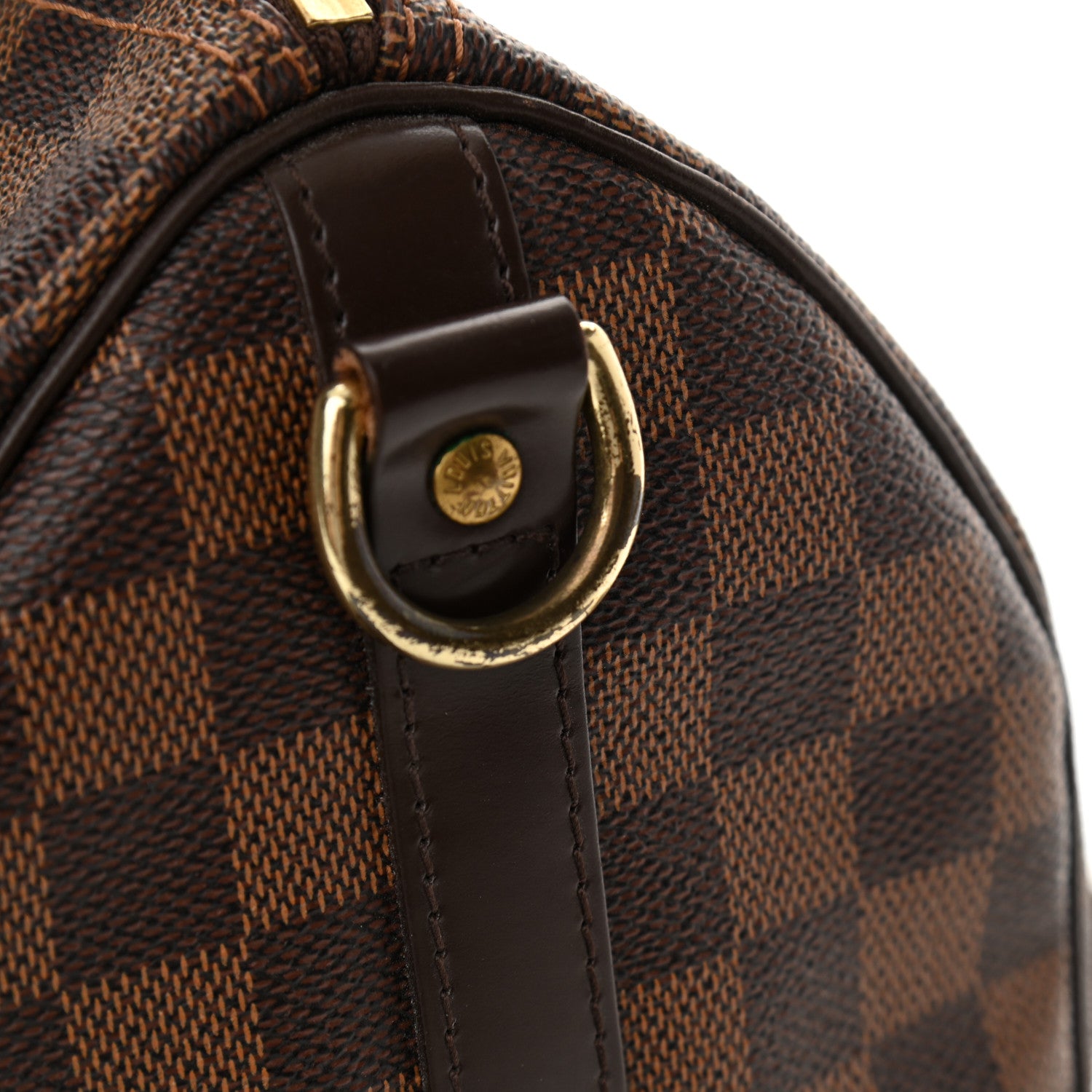 Louis Vuitton Damier Ebene Speedy Bandouliere 25 10 of 11