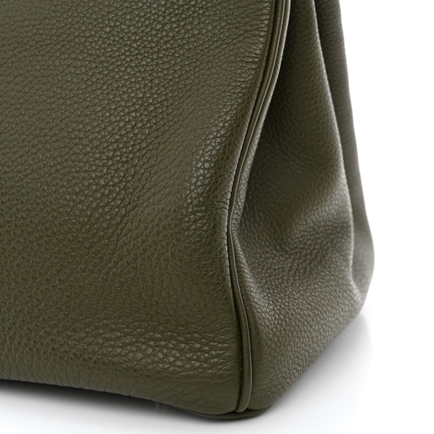Hermes Togo Chevre Mysore Bi-Color Birkin 35 Vert Veronese Vert Anis 11 of 13