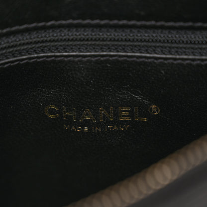 Chanel Lambskin Quilted Medium CC Crown Camera Case Black 6 of 9