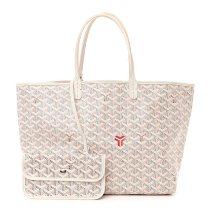 Goyard Goyardine Saint Louis Claire Voie PM White Pink 1 of 11