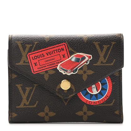 Louis Vuitton Monogram World Tour Victorine Wallet 1 of 7