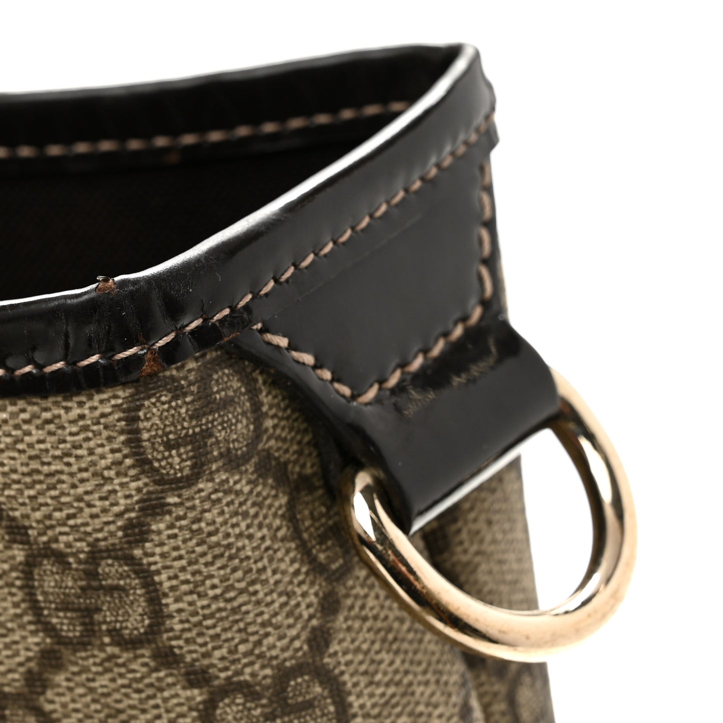 GG Plus Monogram Large Joy Tote Tote Dark Brown