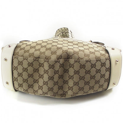 Gucci Canvas Leather Medium Pelham Tote 4 of 10