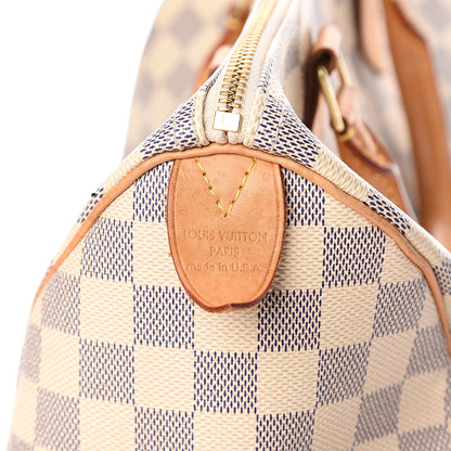 Louis Vuitton Damier Azur Speedy 30 6 of 14