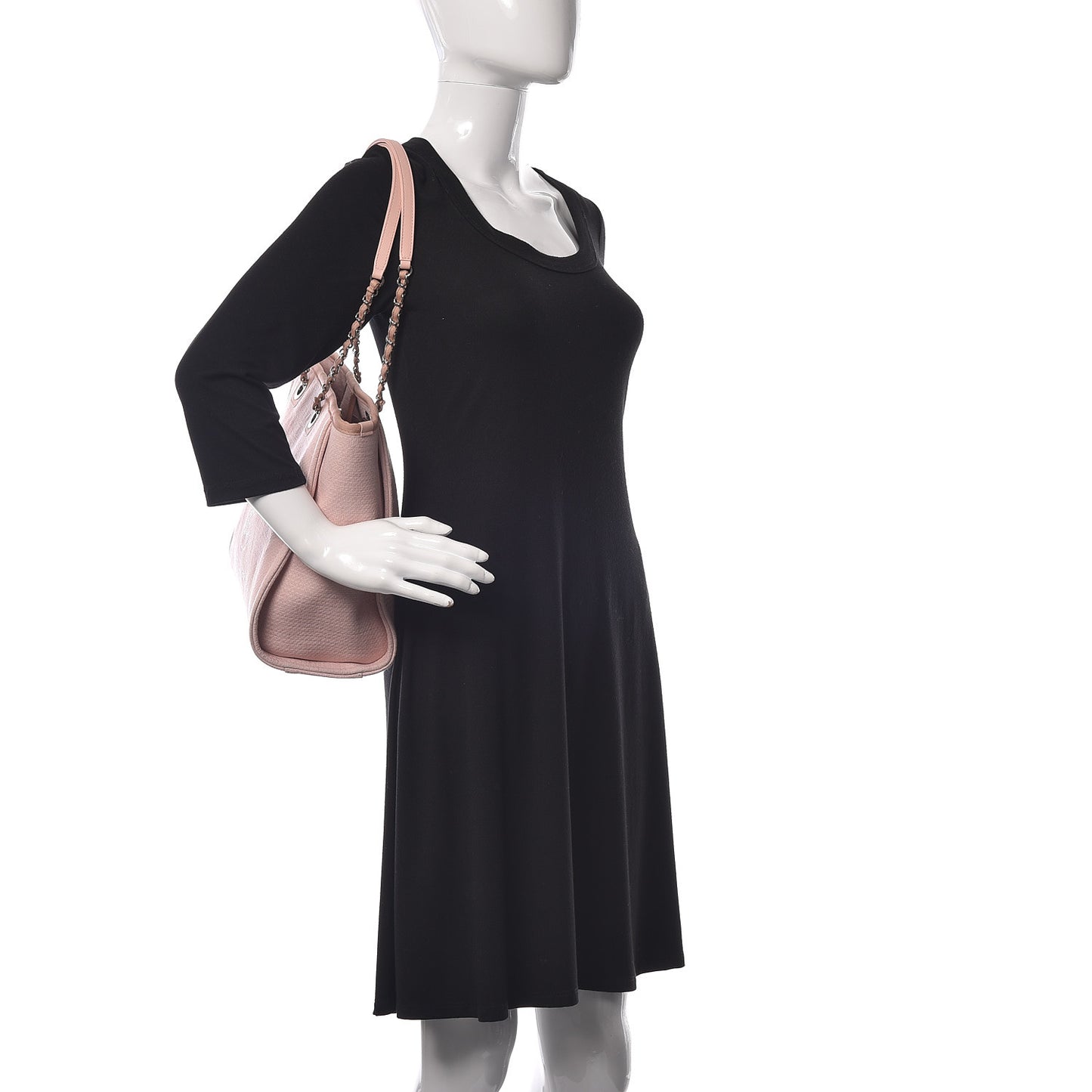 Canvas Deauville Small Tote Pink