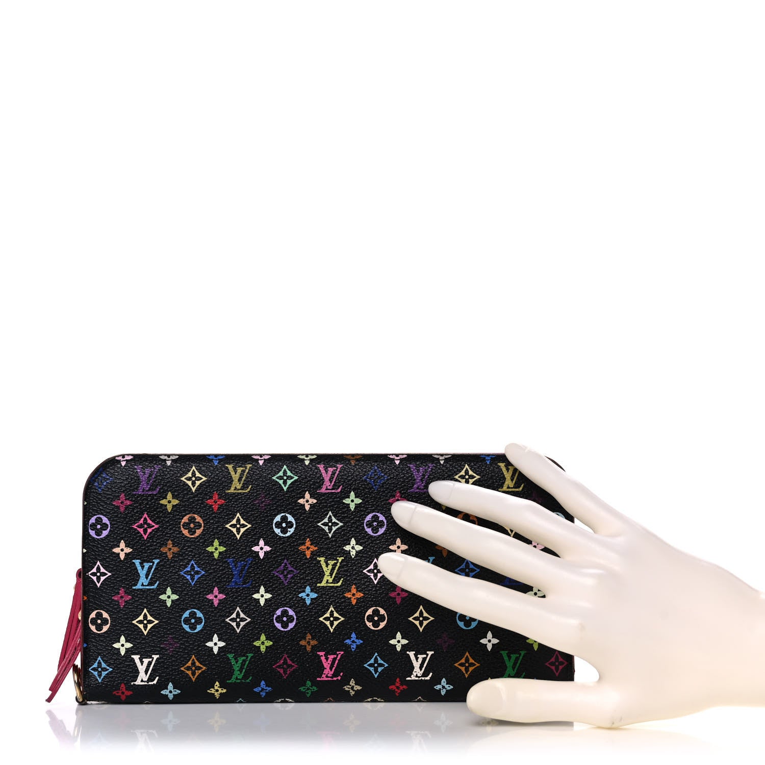 Louis Vuitton Monogram Multicolor Insolite Wallet Black Grenade 2 of 13