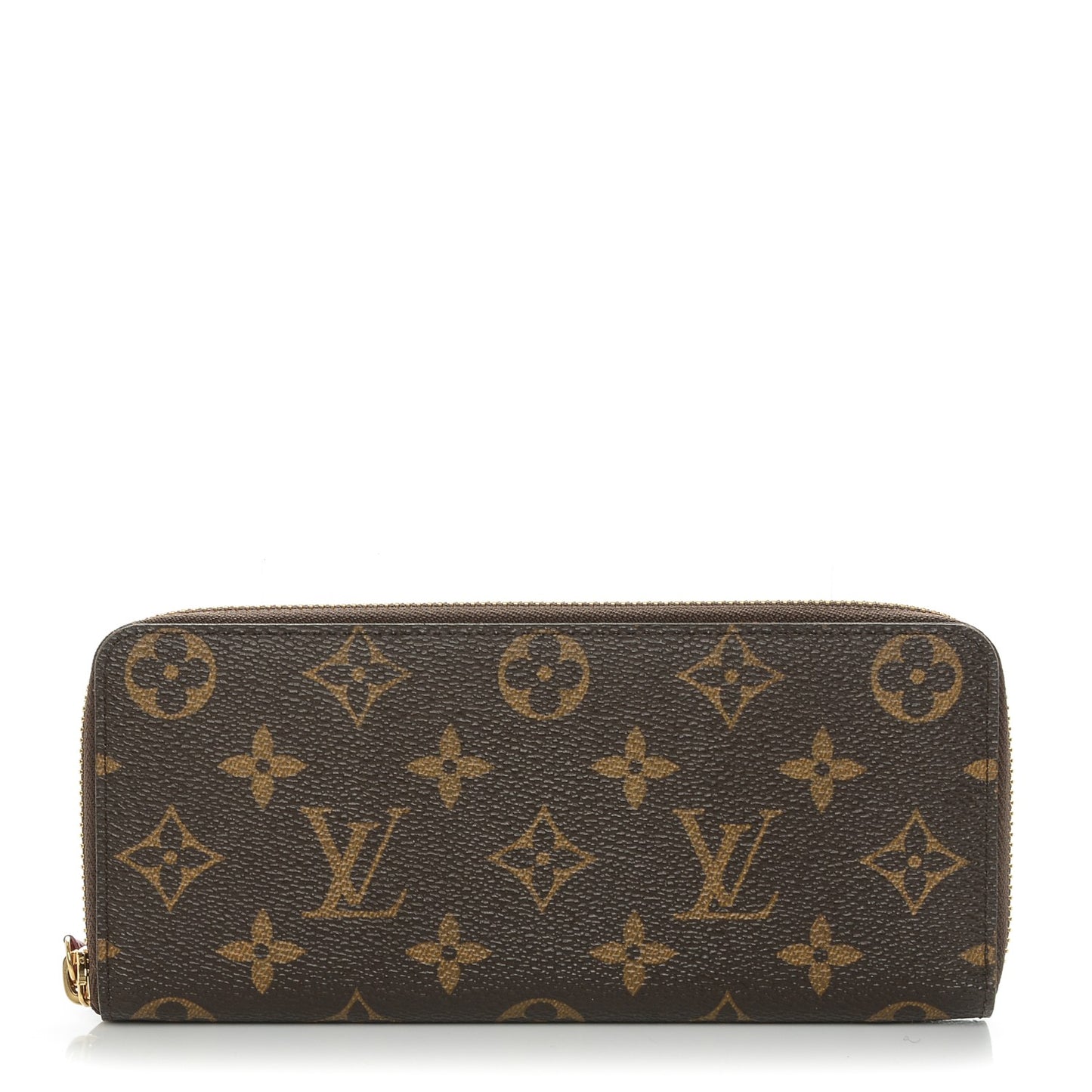Monogram Clemence Wallet Fuchsia