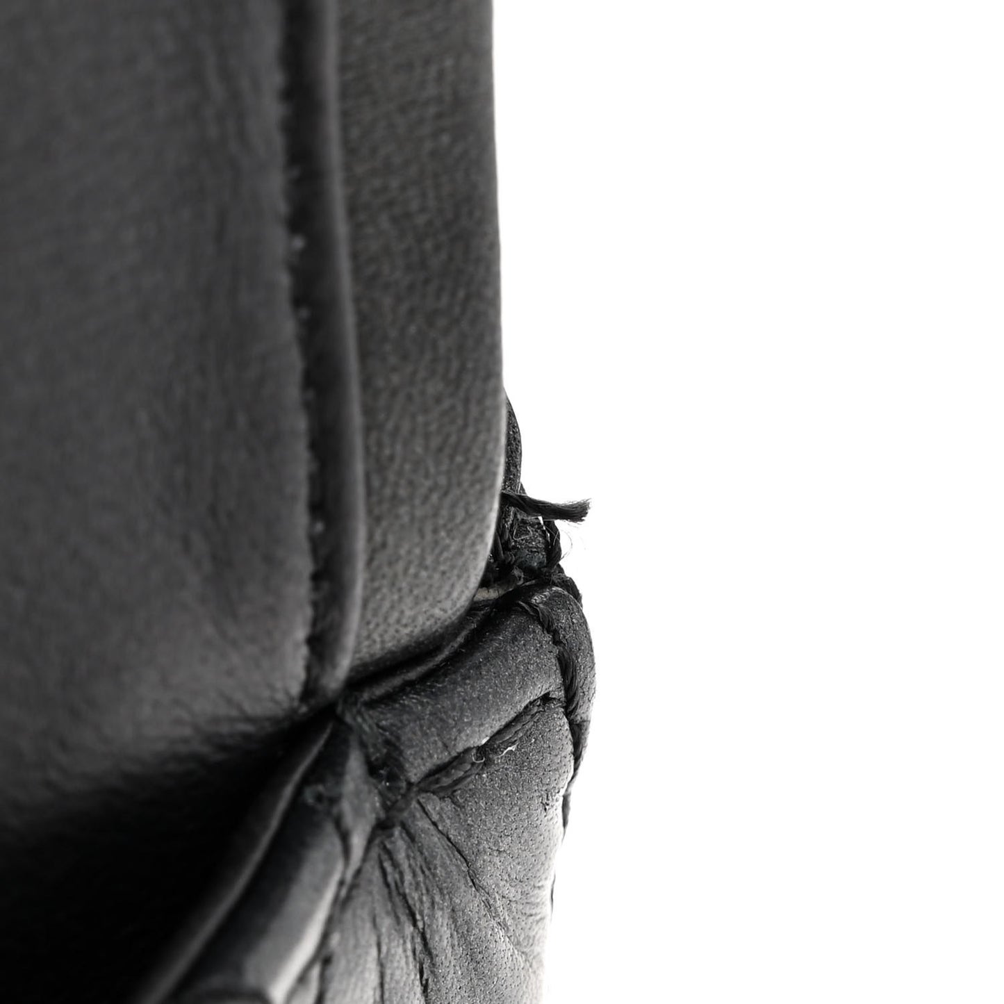 Metallic Aged Calfskin Quilted 2.55 Reissue 227 Flap Black