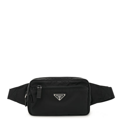 Prada Re-Nylon Saffiano Belt Bag L Black 1 of 12
