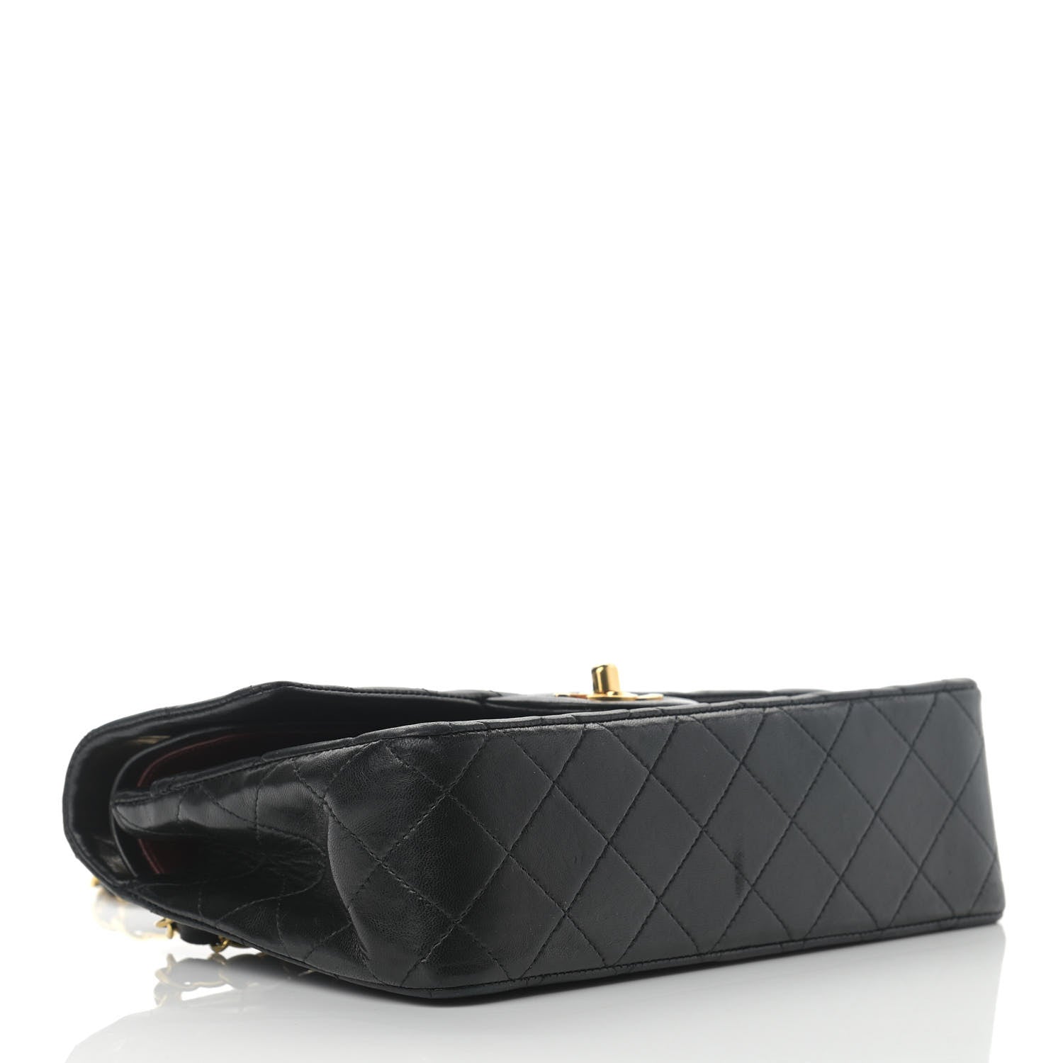 Chanel Lambskin Quilted Small Double Flap Black 4 of 18