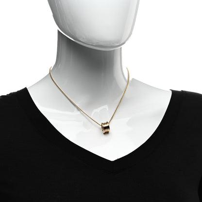 Bulgari 18K Yellow Gold B.Zero1 Pendant Necklace 2 of 4