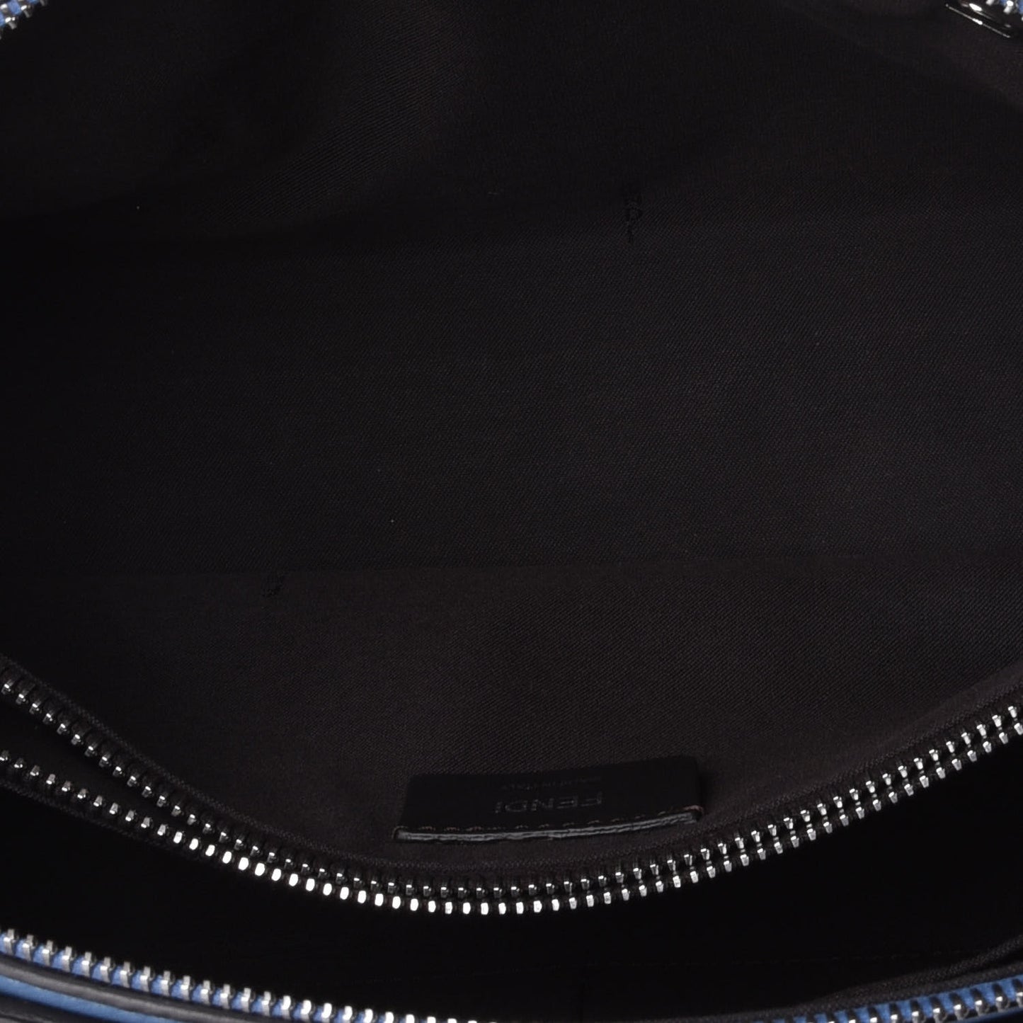 Vitello Dolce Bi-Color FF 1974 Embossed Medium By The Way Boston Bag Nebula Maya Black