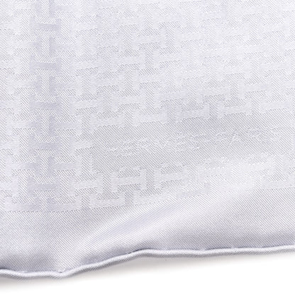 Hermes Silk Pongee Upside Down Pocket Square 2 of 3