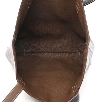 Hermes Taurillon Clemence Double Sens 36 Etoupe Ebene 8 of 20