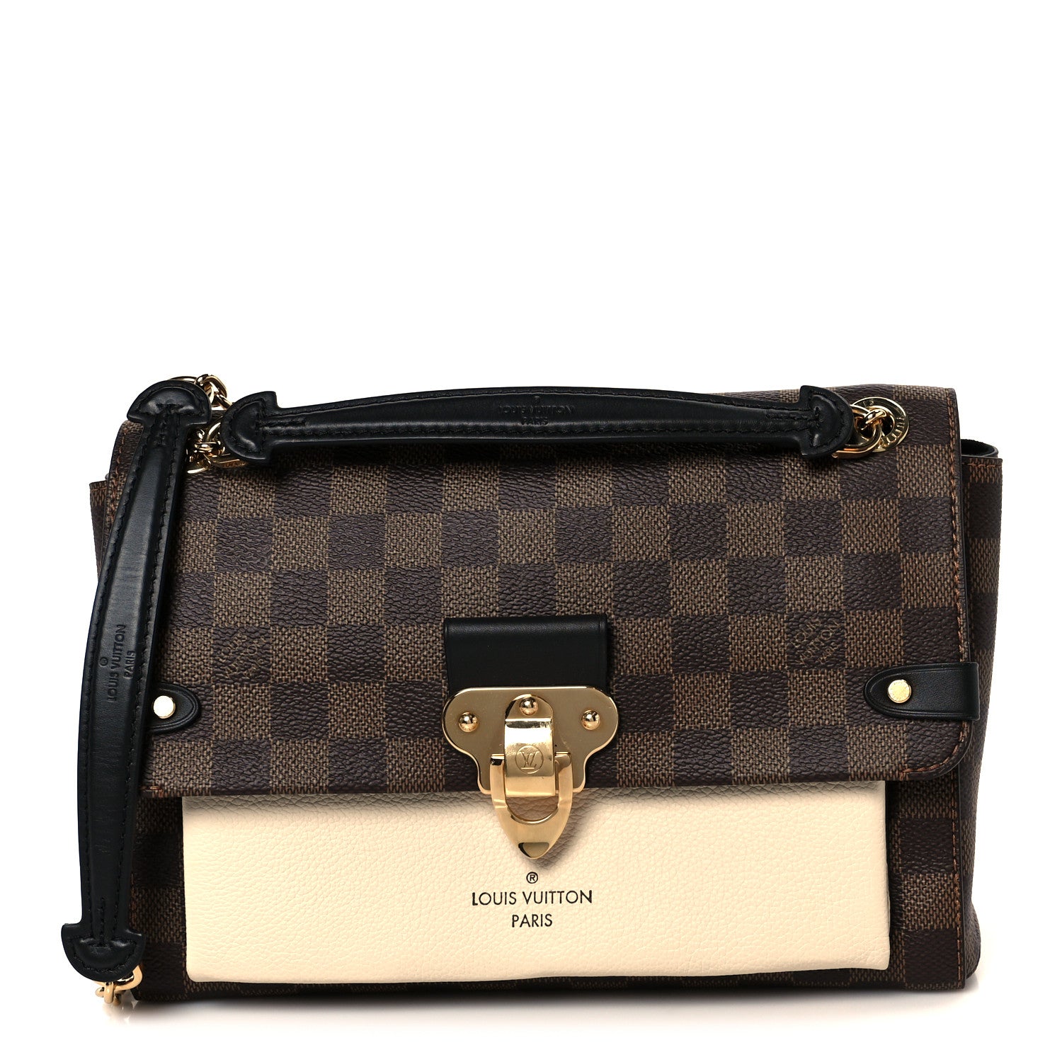Louis Vuitton Damier Ebene Vavin PM Creme 1 of 10