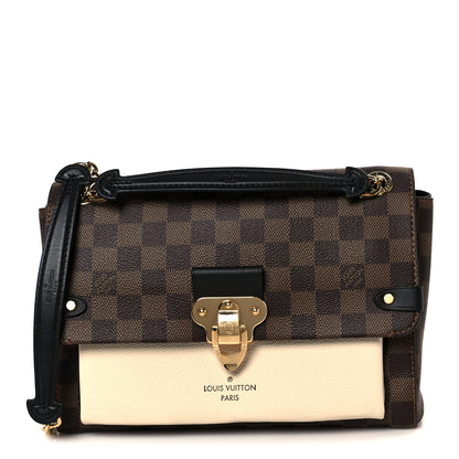 Louis Vuitton Damier Ebene Vavin PM Creme 1 of 10