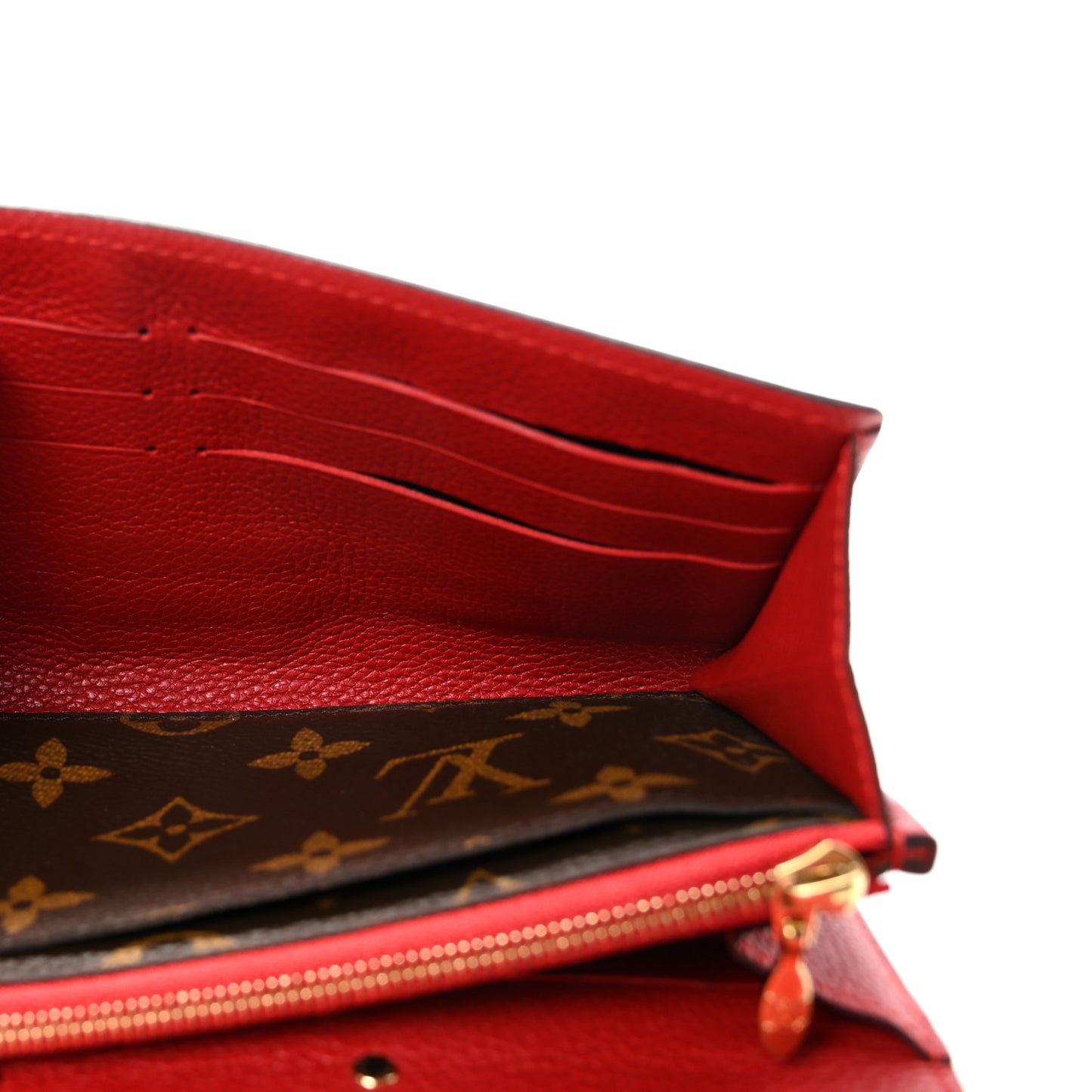 Monogram Pallas Wallet Cherry