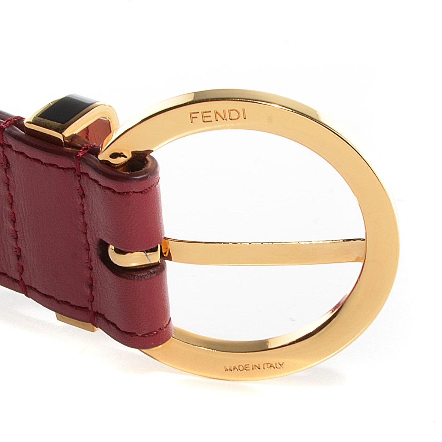 Leather Classic Belt 100 40 Red
