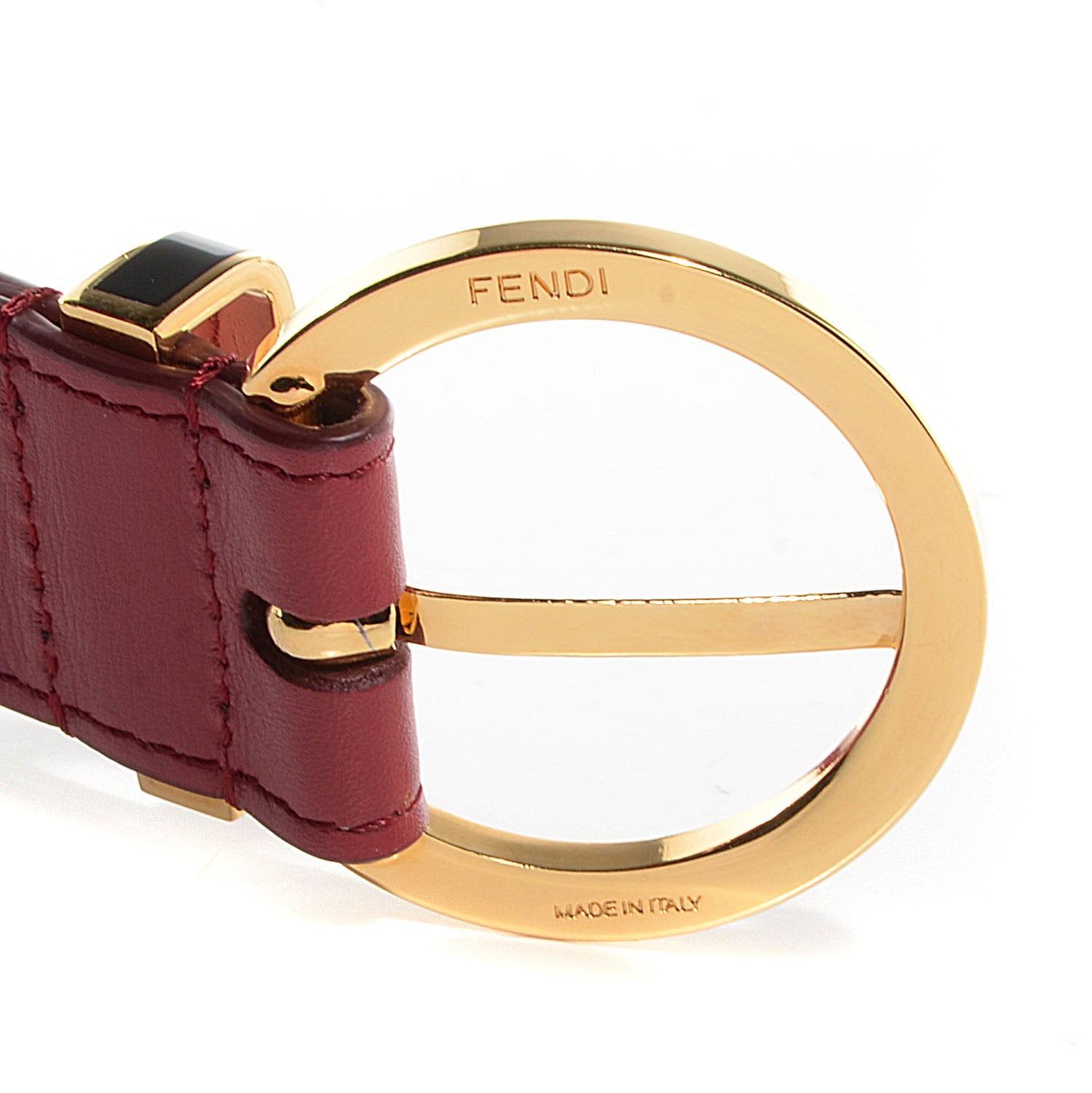 Fendi Leather Classic Belt 100 40 Red 6 of 7