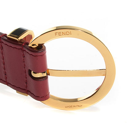 Fendi Leather Classic Belt 100 40 Red 6 of 7