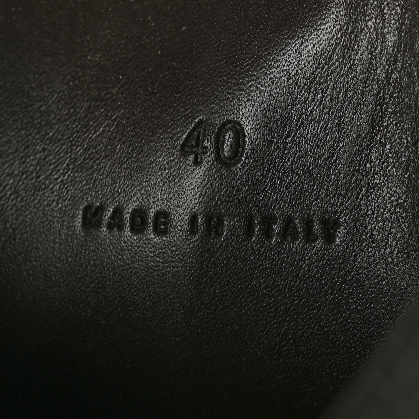 Calfskin The Tire Chelsea Boots 40 Black Ebony