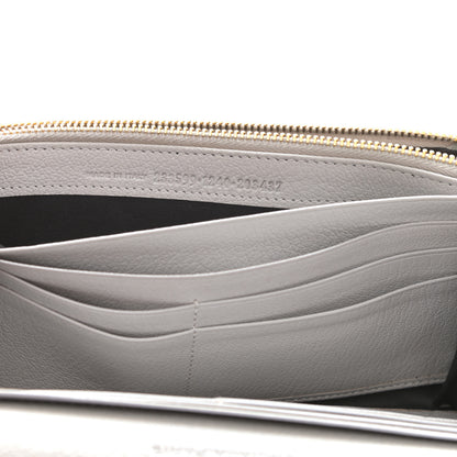 Balenciaga Chevre Giant 12 Gold Hardware Money Wallet Gris Cement 7 of 11