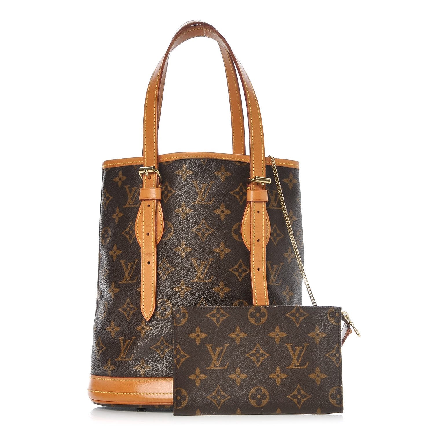 Louis Vuitton Monogram Petit Bucket 23 1 of 14
