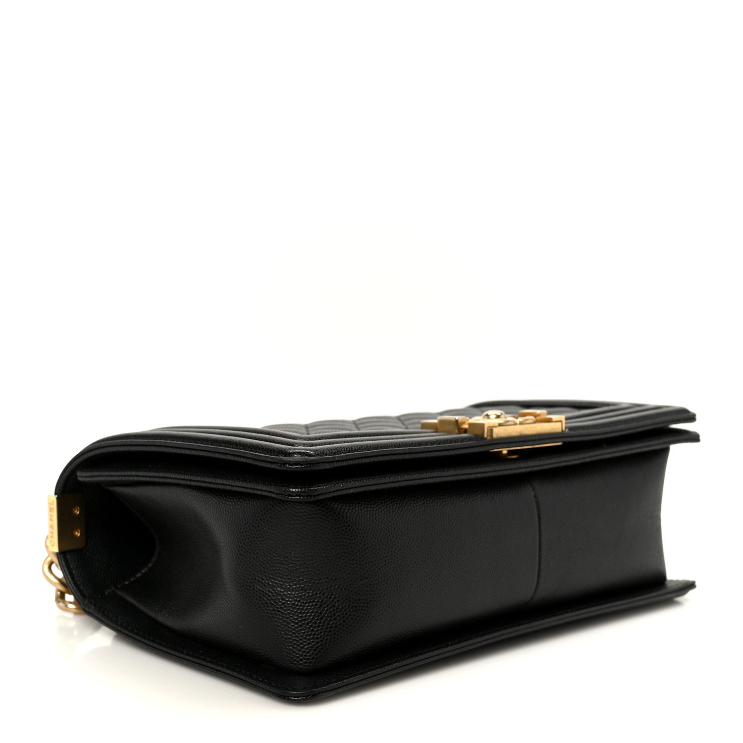 Chanel Caviar Quilted Medium Boy Flap Black 4 of 10