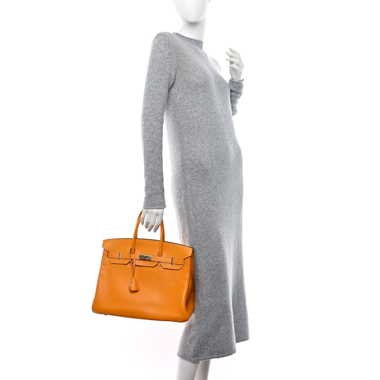 Epsom Candy Birkin 35 Jaune D'Or Feu