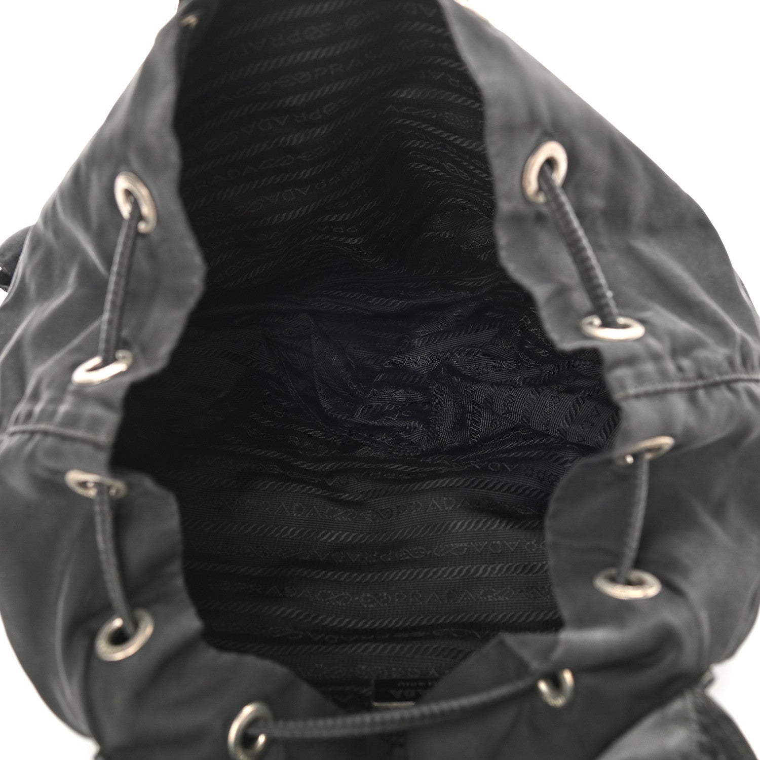 Prada Tessuto Nylon Vela Small Backpack Black 5 of 11