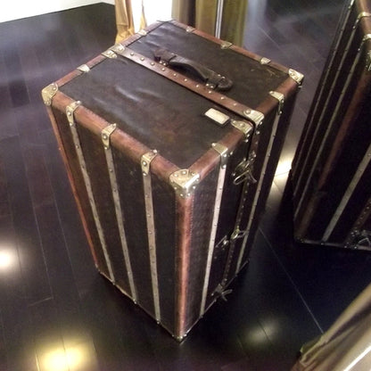 Louis Vuitton Antique WARDROBE Steamer TRUNK 6 of 11