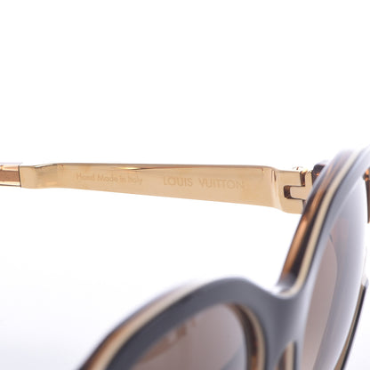 Louis Vuitton Petit Soupcon Cat Eye Sunglasses Z0487W Brown 5 of 7