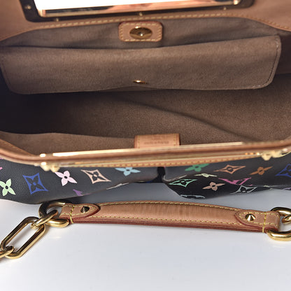 Louis Vuitton Monogram Multicolor Judy MM Black 5 of 9