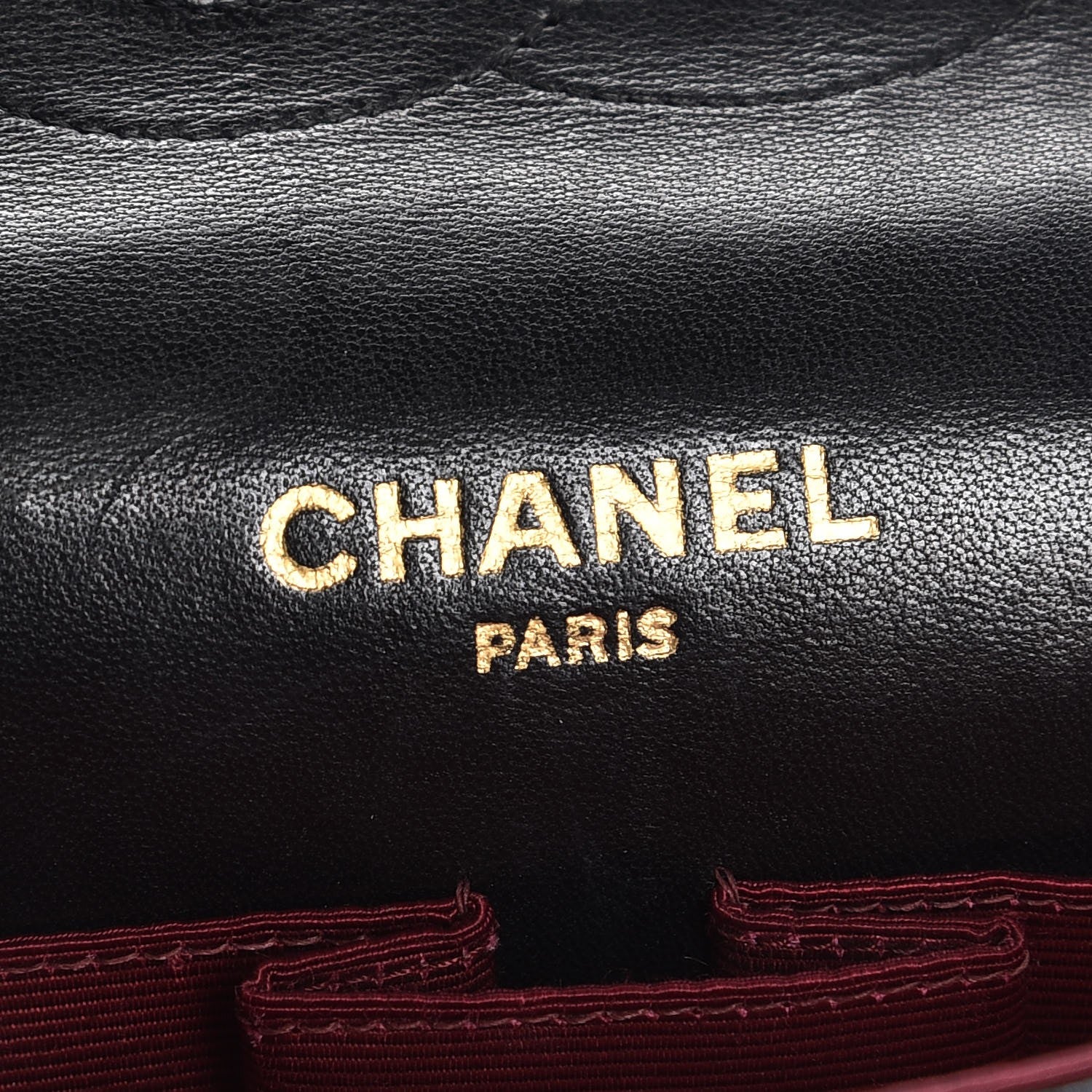 Chanel Lambskin Quilted Medium Bijoux Chain Double Flap Black 7 of 8