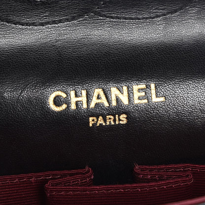 Chanel Lambskin Quilted Medium Bijoux Chain Double Flap Black 7 of 8
