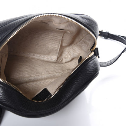 Gucci Pebbled Calfskin Small Soho Disco Bag Black 5 of 7