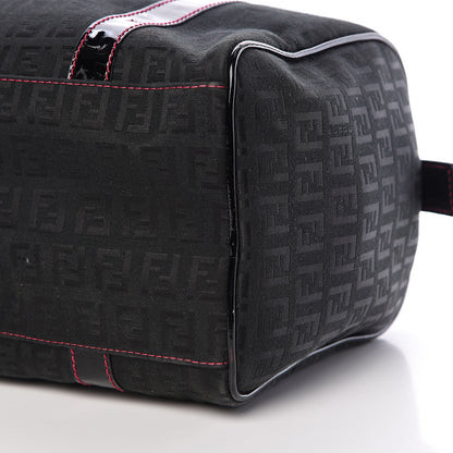 Fendi Zucchino Forever Boston Black Pink 10 of 11
