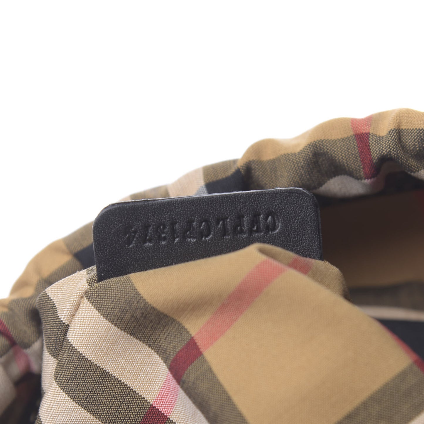 Calfskin Grommet Mini Bucket Bag Black