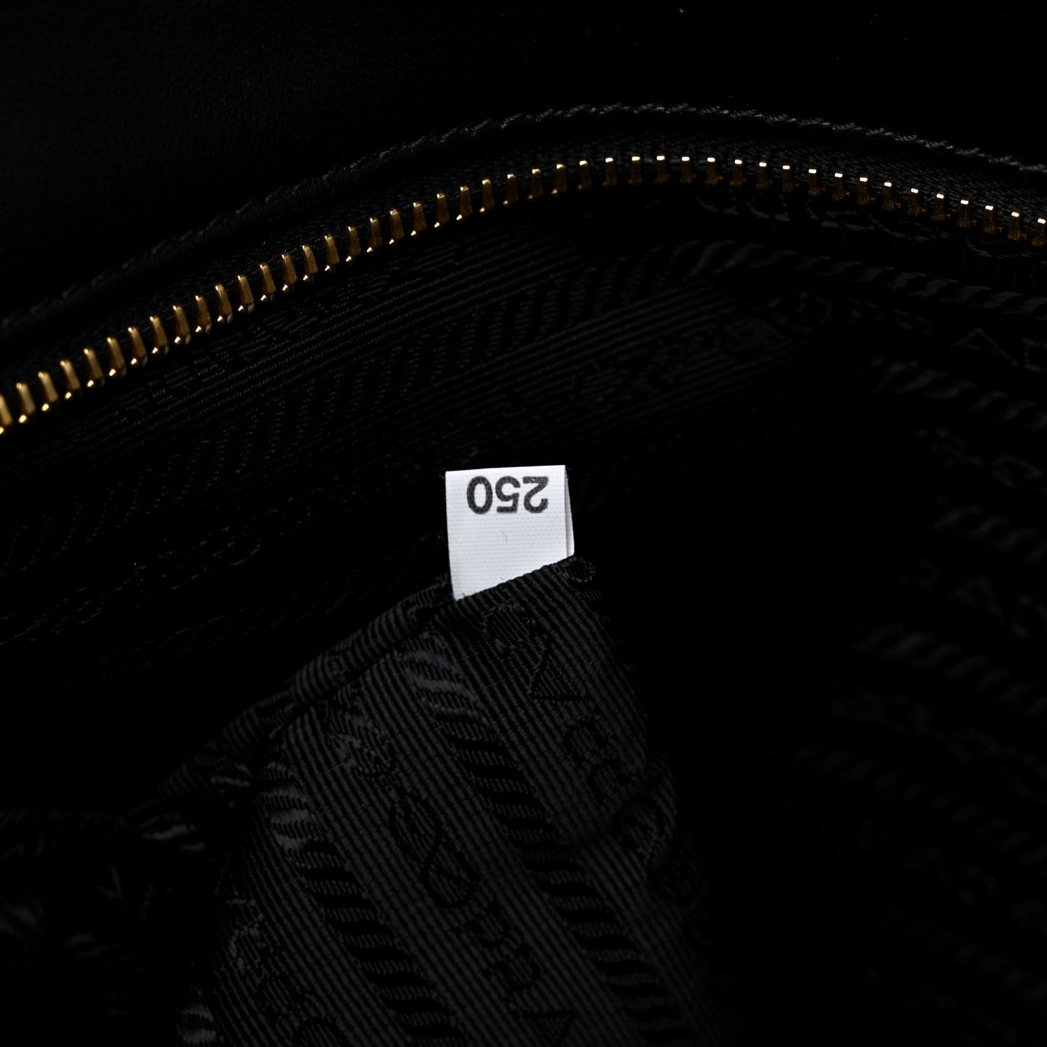 Prada Jacquard Saffiano Triangolo Symbole Embroidered Large Tote Black Corda 7 of 11