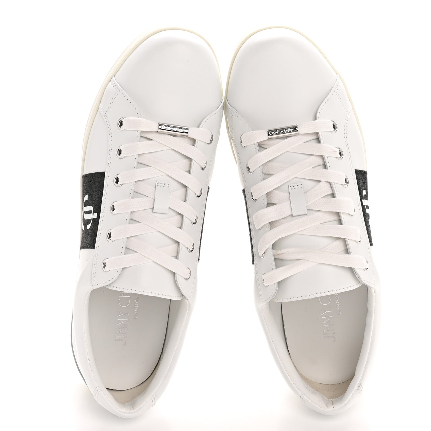 Nappa Glitter Cash JC Sneakers 41 White Black