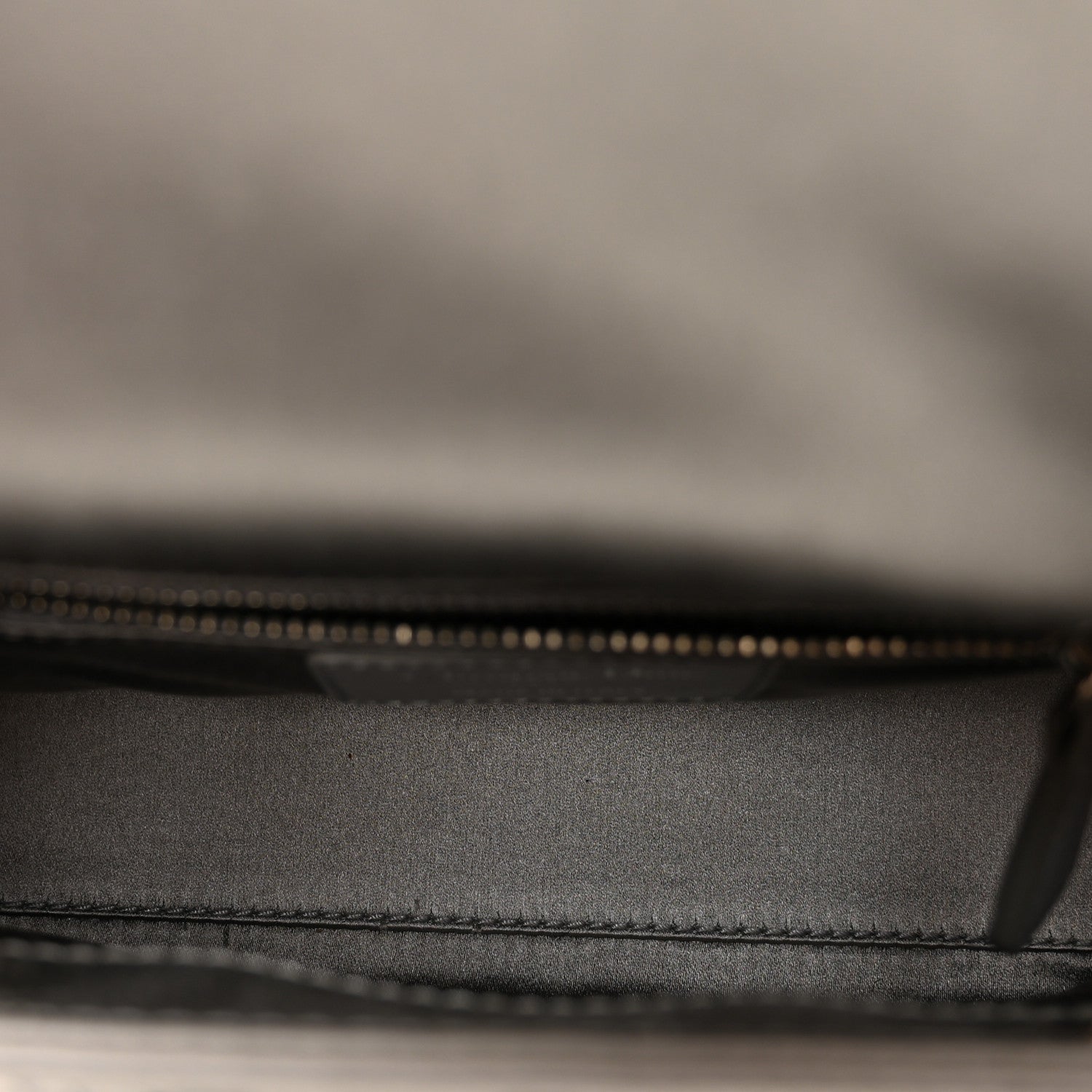 Christian Dior Satin Crystal Cannage Mini Lady Dior Gray 5 of 10