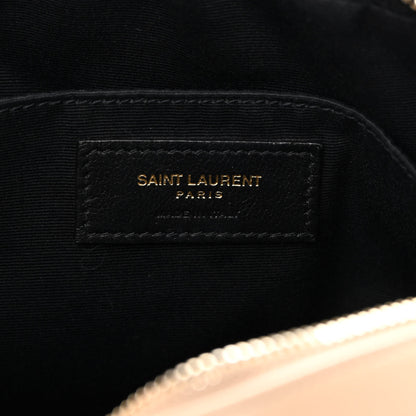 Saint Laurent Calfskin Matelasse Monogram Lou Camera Bag Dark Beige 5 of 14
