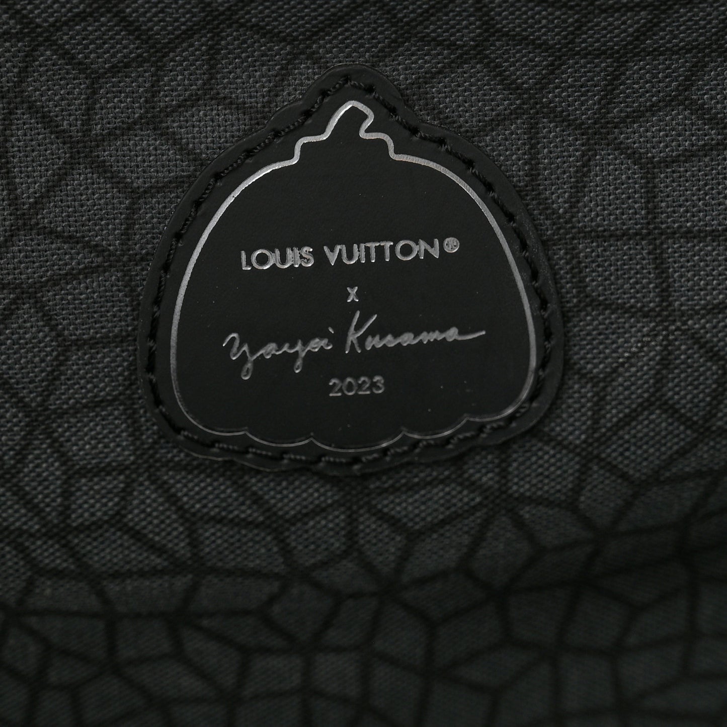 LV X YK Monogram Eclipse Reverse Pumpkin Keepall Bandouliere 55 Multicolor